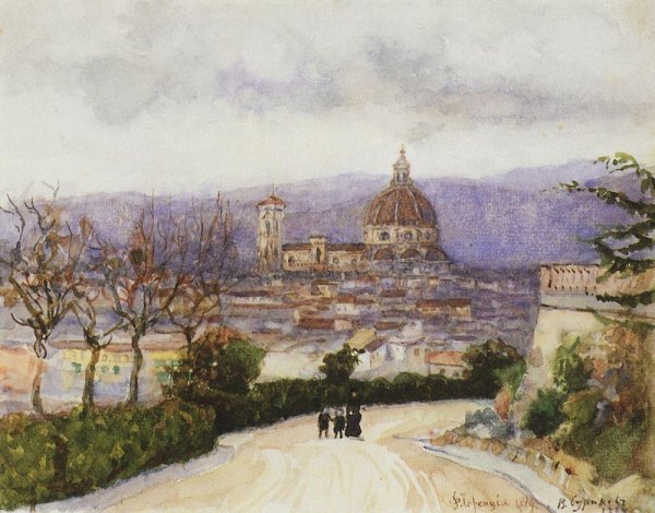 Василий Иванович Суриков Флоренция