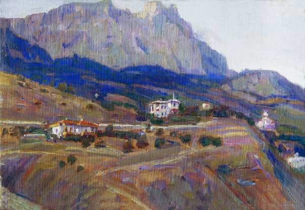 Василий Иванович Суриков. «Крым. Ай-Петри».