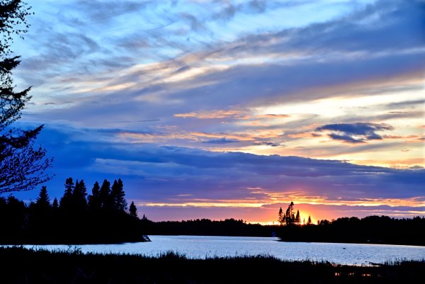Сумерки. Закат