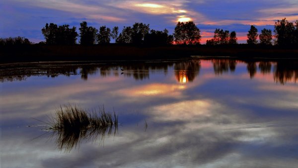 Природа вечер