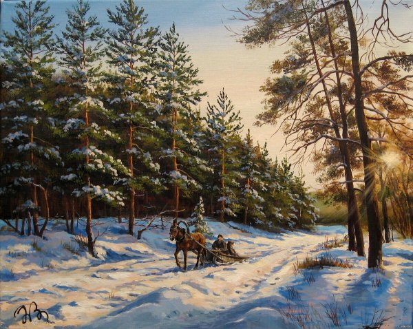 Художник Густав Фьюэстад