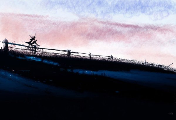 Паскаль Кампьен осенний лес