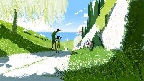 Мон сен Мишель в живописи