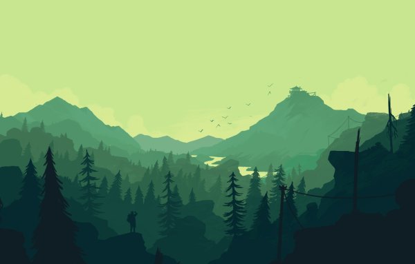 Фон Firewatch 4k
