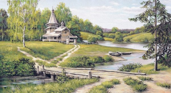 Сатаров храм у реки