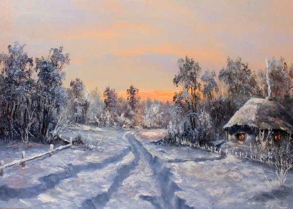 Иван Айвазовский зимний пейзаж 1876