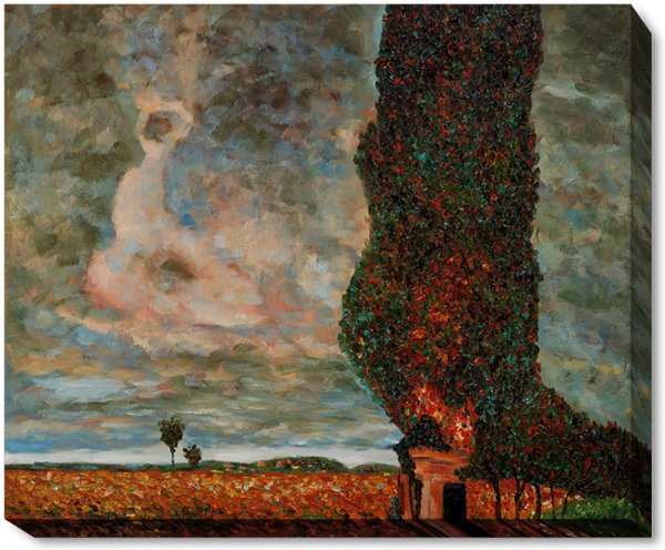 Густав климт большой Тополь