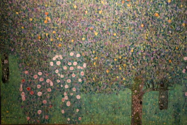 Густав климт Цветущий луг