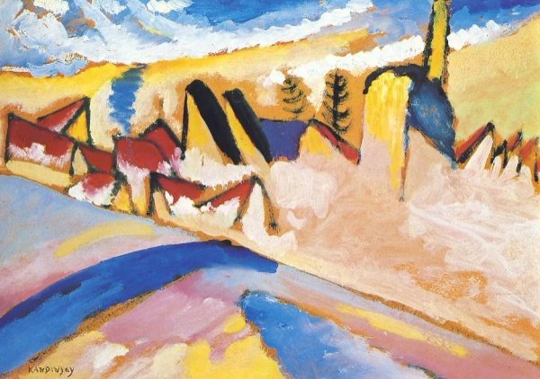 Кандинский Ахтырка осень Этюд 1901