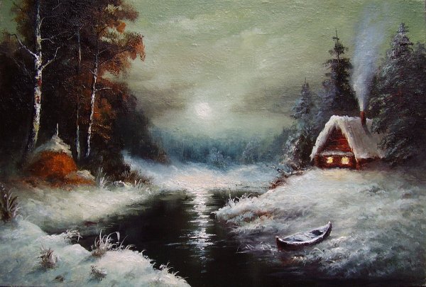 Игорь Медведев художник Луна