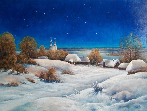 «Картина "Сумерки". Художник - Марк Кремер»