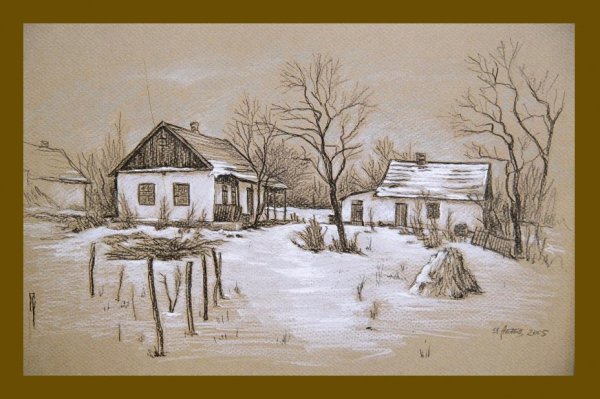 Пейзаж Графика