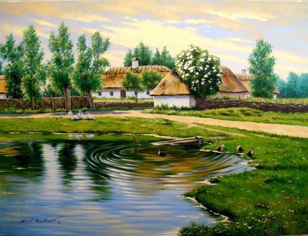 Ярослав Чижевский живопись