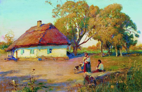 Украина летний пейзаж Васильковский Сергей Иванович