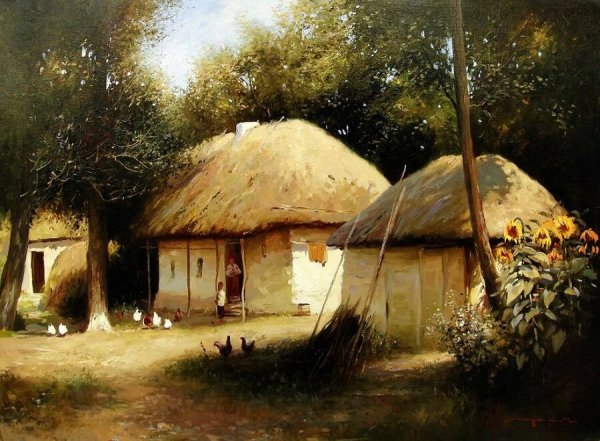Украинский художник Юрий журка