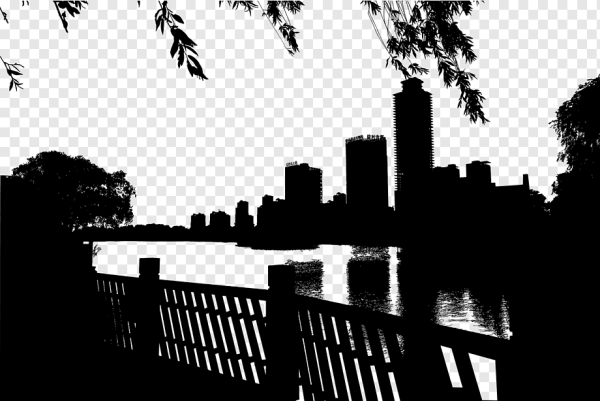 Пейзажный силуэт