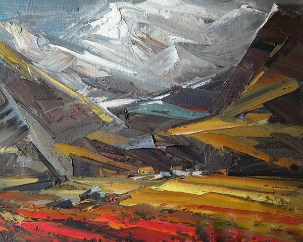 Картины мастихином море