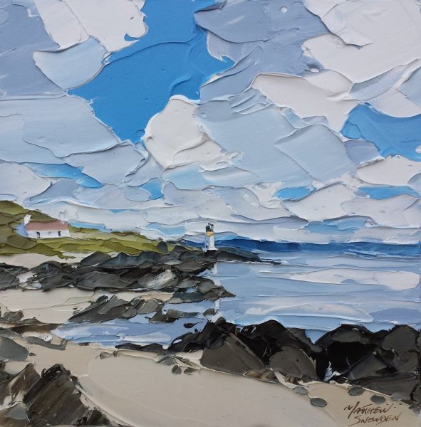 Мастихин пейзаж Мэтью Сноуден