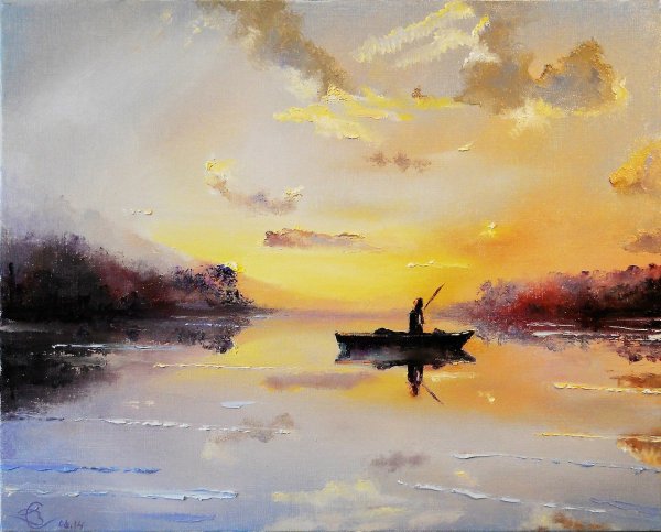 Картины мастихином масло Авангард