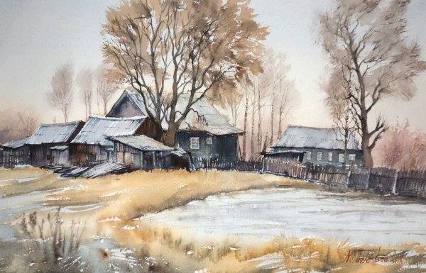 Михаил Кузнецов художник акварелист