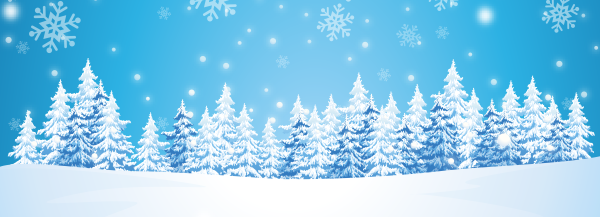 Зимний лес клипарт клипарт