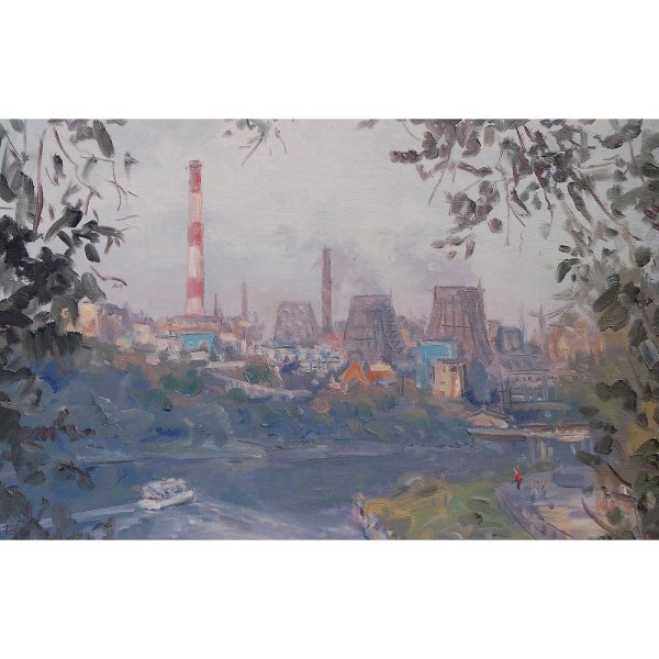 Индустриальный пейзаж Импрессионисты