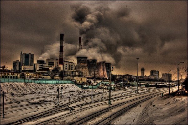 Индустриальный город