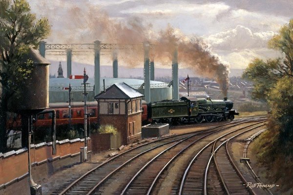 Борис Яковлев художник Индустриальный пейзаж