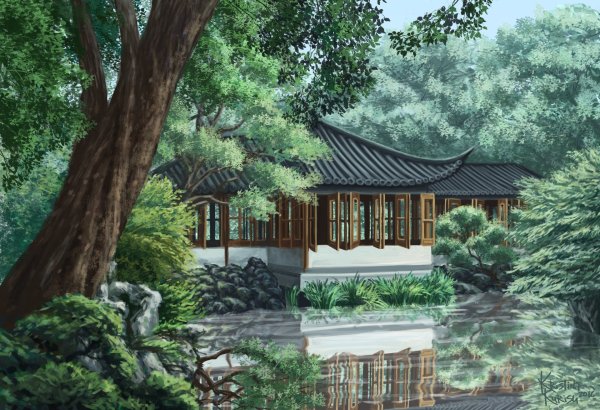 Японский пейзаж