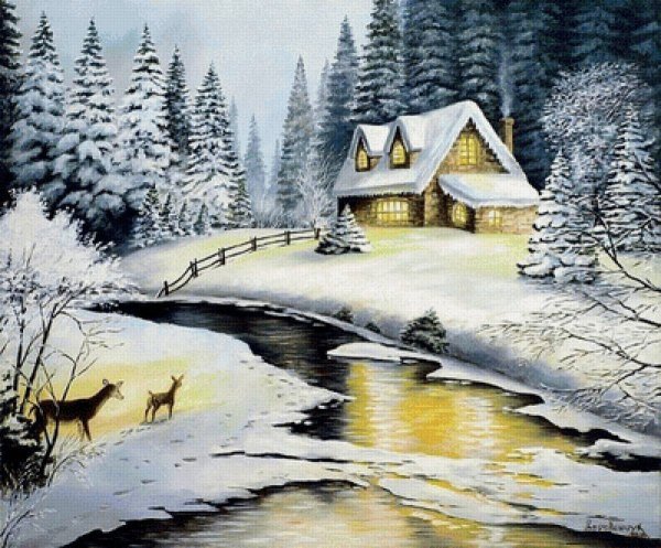 Зимнее художник Марк Китли