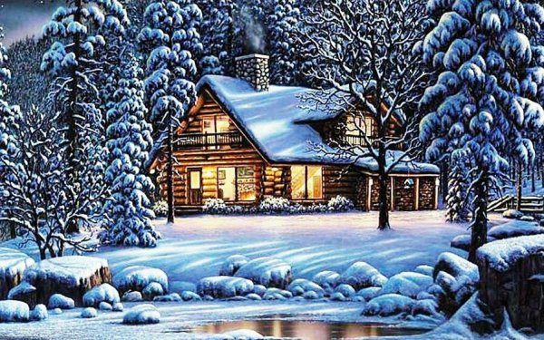 Доминик Дэвисон зима