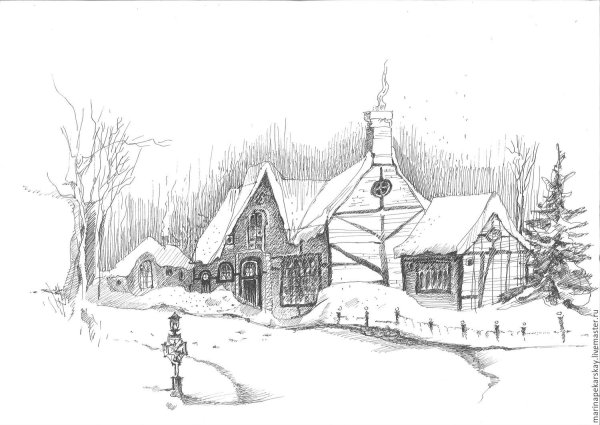 Зима Графика