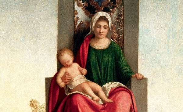 Джорджоне — «Мадонну с двумя святыми».