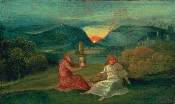 Джорджоне поклонение Пастухов