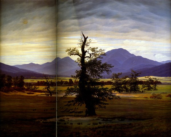 Каспар Давид Фридрих горы