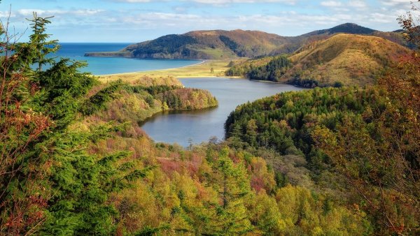 Природа Сахалина сопки