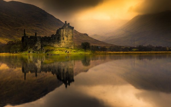 Шотландия пруд Avalon Castle