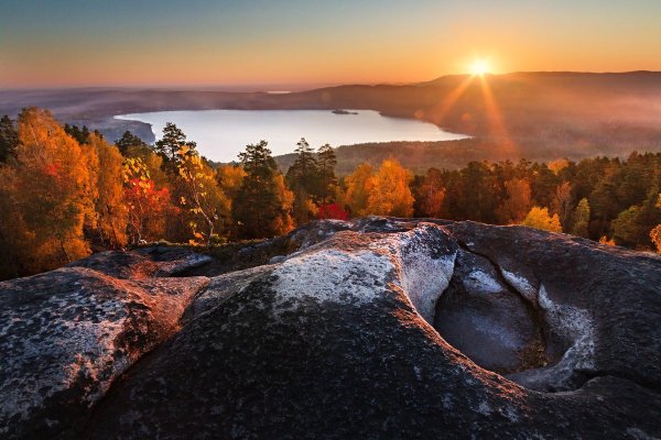 Золотая осень Вишера Пермский край