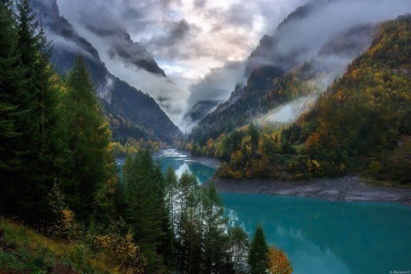 Швейцария горные реки озёра