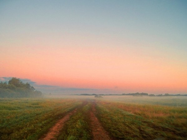 Теплый пейзаж фото