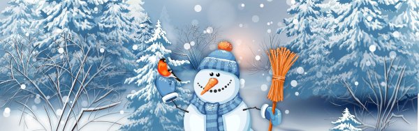 Снеговик и Снегирь