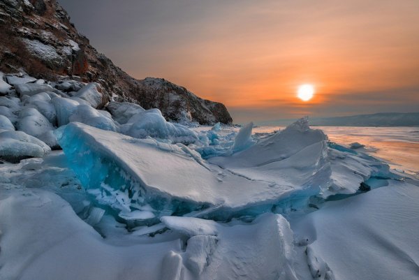 Байкал зима