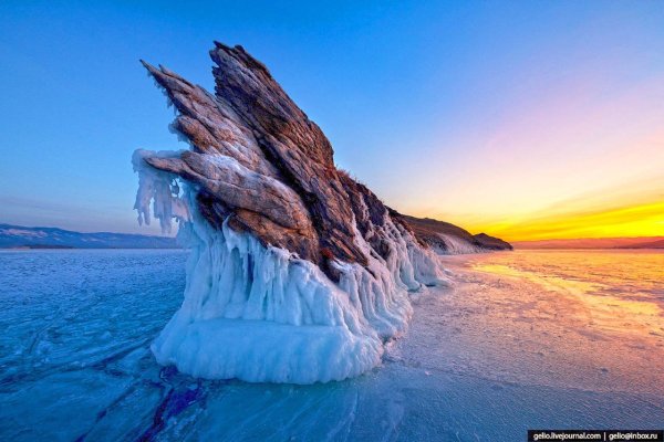 Зимний Байкал природа