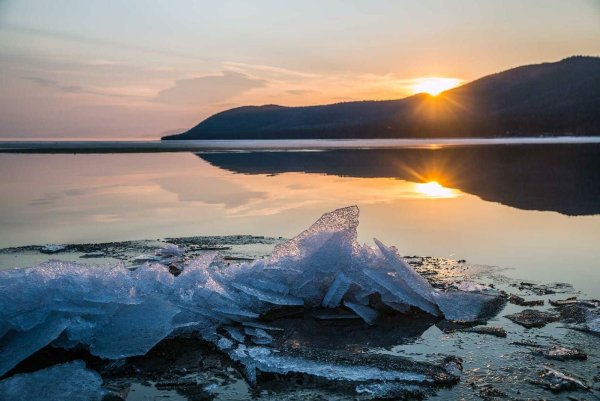 Зимний Байкал Чивыркуй