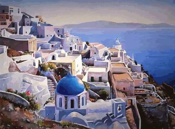 Художник Пантелис зошратос