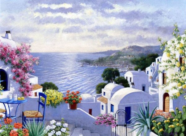 Художник Пантелис Зографос