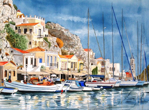 Художник Пантелис Зографос