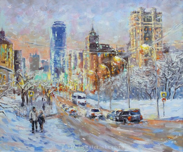 Художник Екатерина Тютина-Зайкова