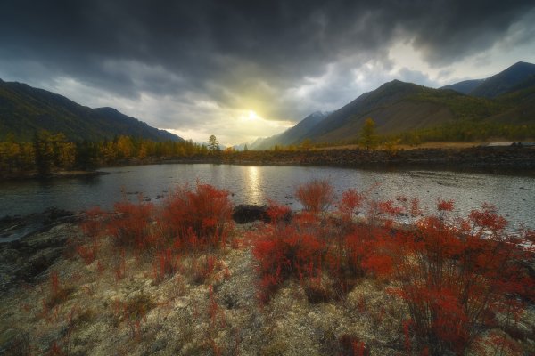 Долина лавовых озер Бурятия