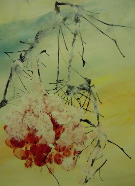 Нетрадиционная техника рисования кляксография